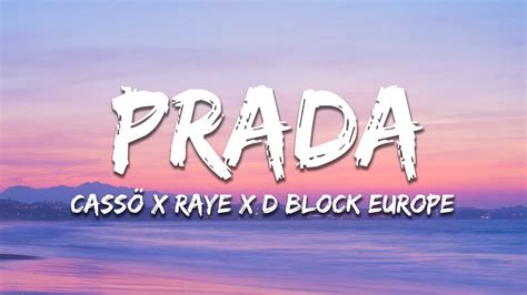 d-block europe prada|casso raye prada lyrics.